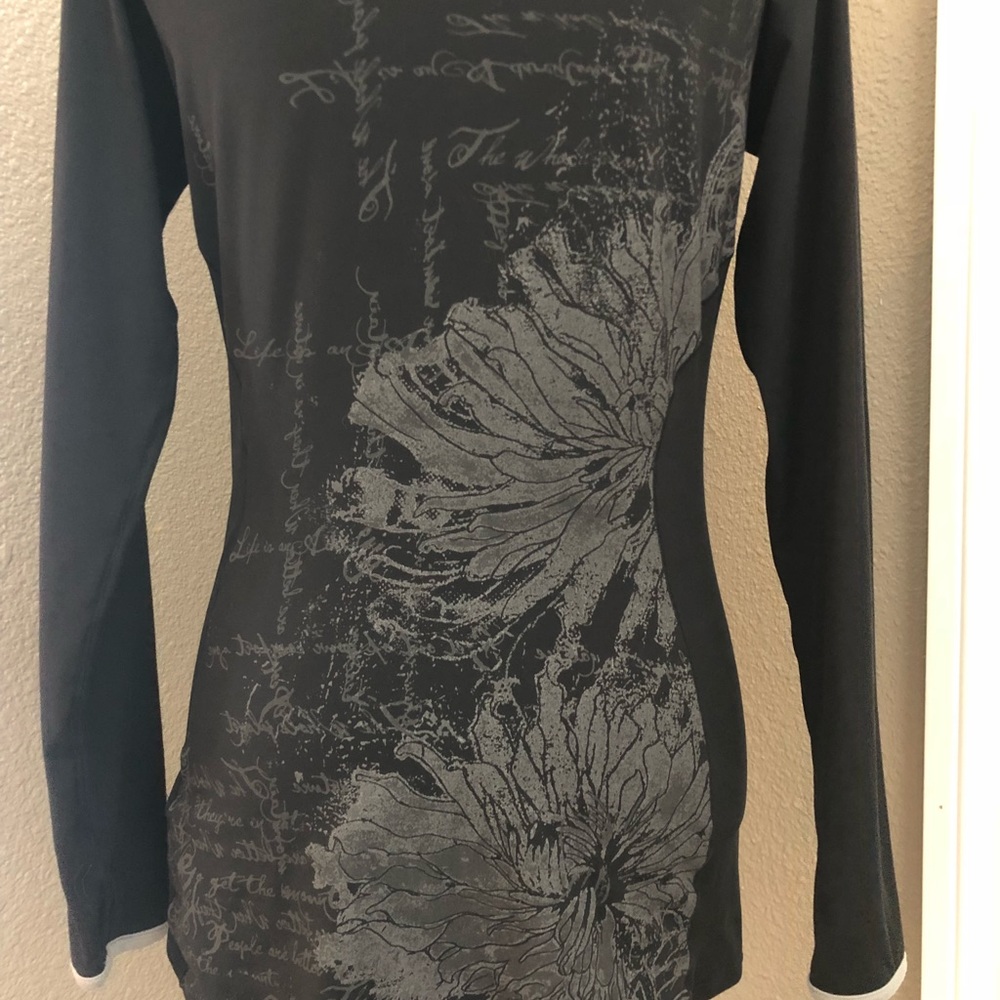 Eddie Bauer hooded longsleeved activewear.